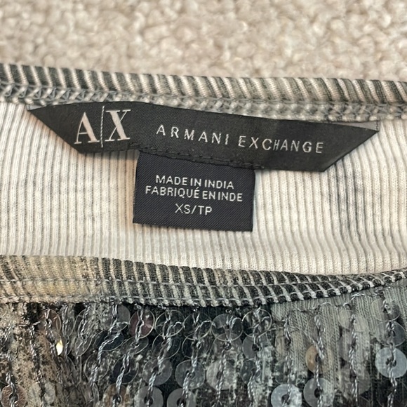Armani Exchange Sequin Tank - Picture 3 of 10